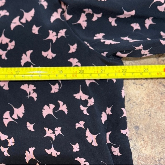 NWT Chloé Ginko Hommage Print Silk Mini‎ Dress Pearl Blush FR 40 US L Large Fall - Picture 8 of 14